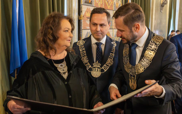 Anna Dymna została Honorową Obywatelką Krakowa