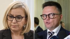 Paulina Hennig-Kloska i Szymon Hołownia