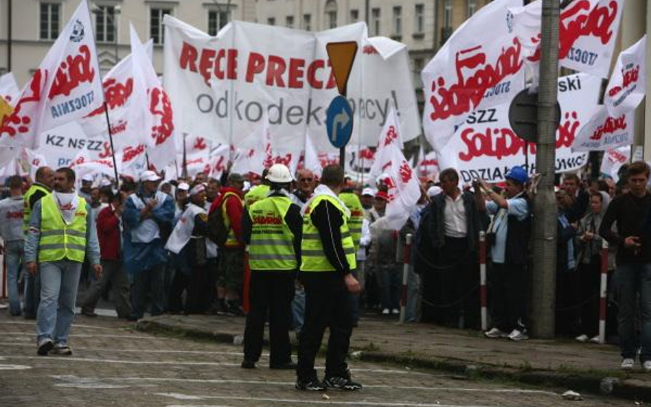 Górnicy zaprotestują w środę pod Sejmem