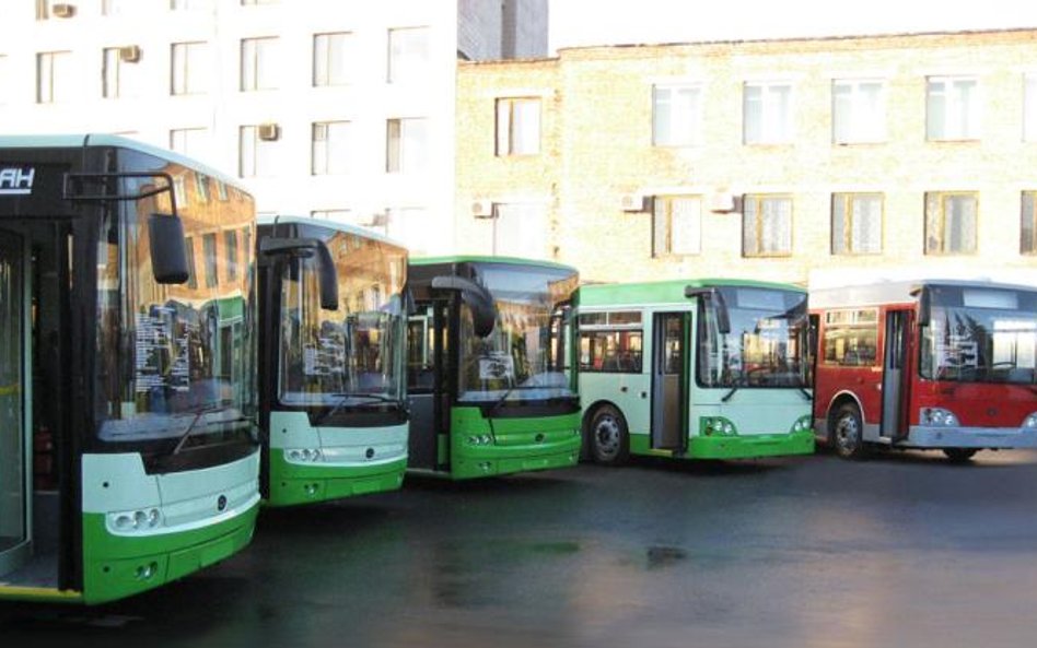 Nowe autobusy na Ukrainie na Euro 2012