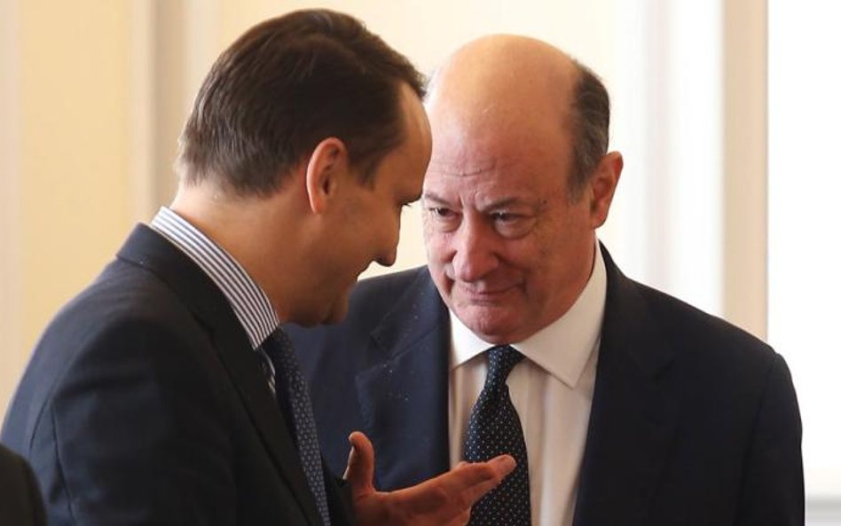 Radosław Sikorski i Jacek Rostowski