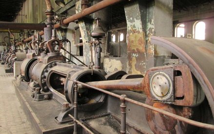 Walcownia w katowickiej dzielnicy Szopienice