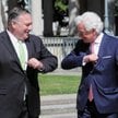 Sekretarz stanu USA Mike Pompeo i minister spraw zagranicznych RP Jacek Czaputowicz podczas spotkani