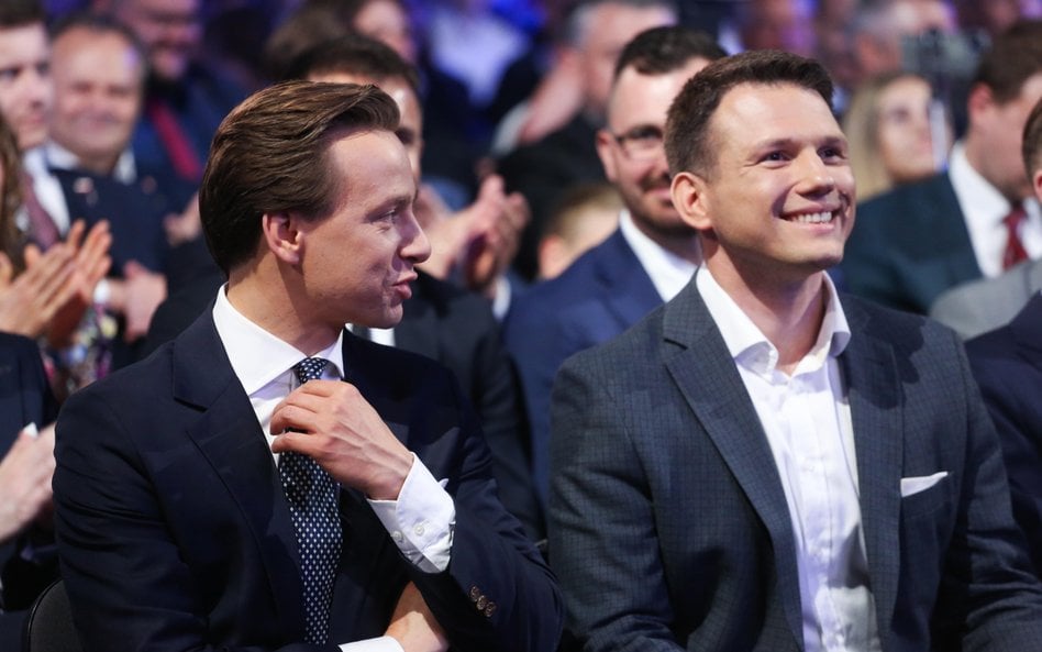 Krzysztof Bosak i Sławomir Mentzen