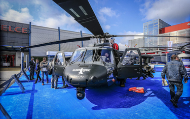 Śmigłowiec bojowy Black Hawk Sikorsky firmy PZL Mielec Fot./Roman Bosiacki