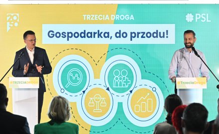 Szymon Hołownia i Władysław Kosiniak-Kamysz