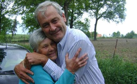 Alejandro Trybuchowicz z odnalezioną w Polsce siostrą Heleną