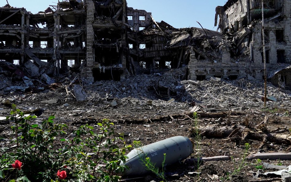 Mariupol. Według władz miasta w wyniku rosyjskiej agresji zginęło 22 tysiące jego mieszkańców