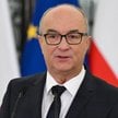Marszałek Sejmu Włodzimierz Czarzasty podczas konferencji prasowej w Sejmie