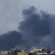 Bombardowana Gaza