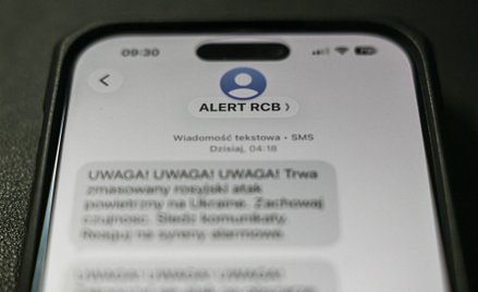 Mieszkańcy Lubelszczyzny otrzymali w nocy alert RCB