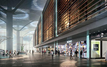 Istanbul New Airport - wizualizacja