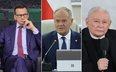 Mateusz Morawiecki, Donald Tusk i Jarosław Kaczyński
