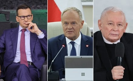 Mateusz Morawiecki, Donald Tusk i Jarosław Kaczyński