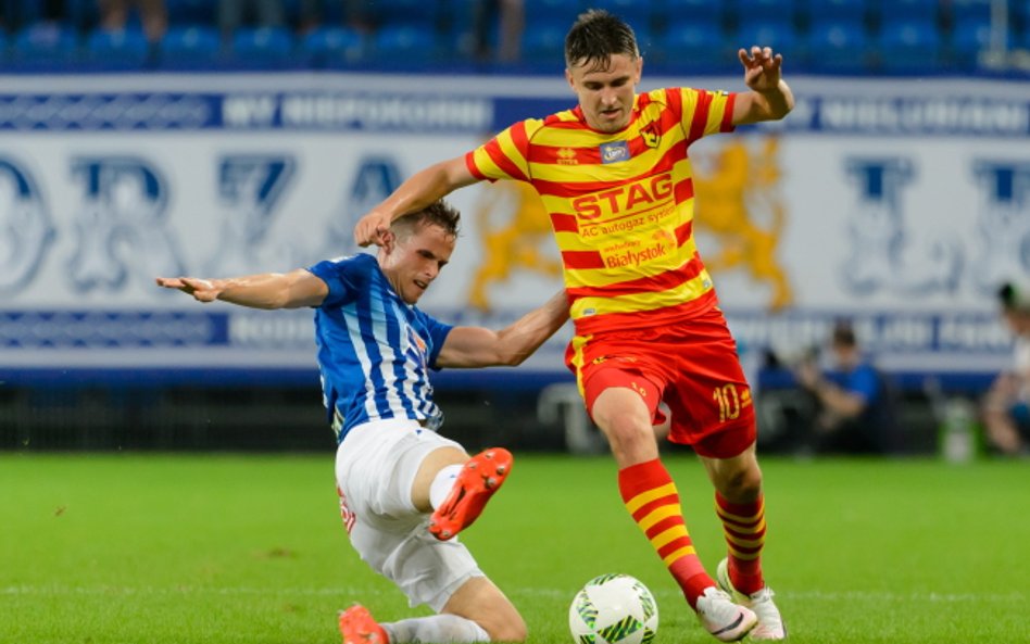 Ekstraklasa: Jagiellonia lepsza od Lecha