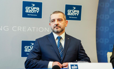 Mariusz Bober, dotychczasowy prezes Grupy Azoty