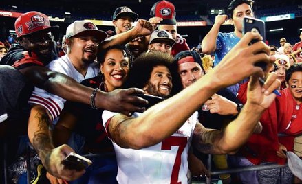 Colin Kaepernick i jego fani