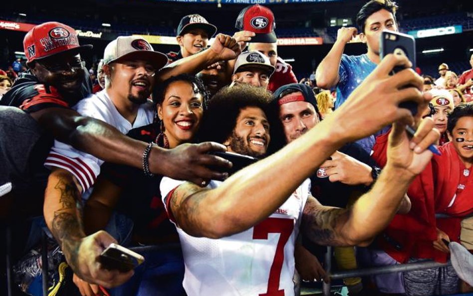 Colin Kaepernick i jego fani