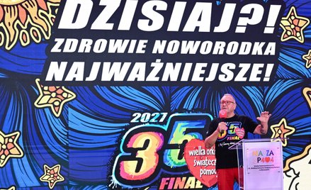Prezes Fundacji Wielkiej Orkiestry Świątecznej Pomocy Jerzy Owsiak