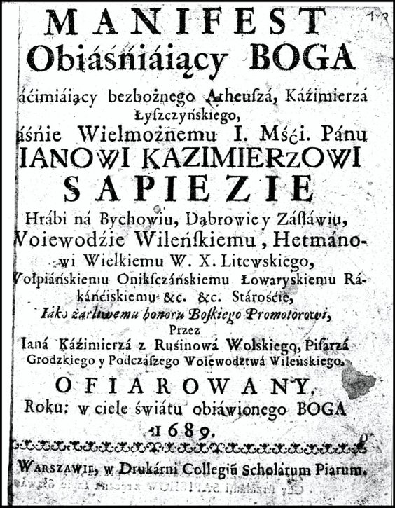 Wolski, Jan Kazimierz / Biblioteka Narodowa / domena publiczna