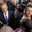 Kibice o spotkaniu z Tuskiem: Słupki poparcia lecą, to teraz chce rozmawiać