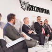 Do dyskusji zasiedli Marcin Piasecki („Rz”, z lewej) oraz prof. Łukasz Szumowski, prof. Jarosław Kaź
