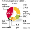 Najszybciej ma przybywać energii z wiatru. Sondaż nie przewiduje pozyskiwania energii jądrowej do 20