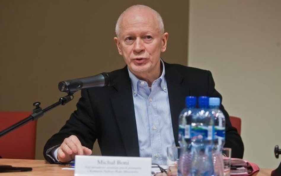 Szef doradców strategicznych premiera Michał Boni