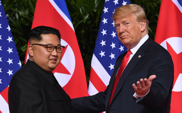 Donald Trump i Kim Dzong Un w czerwcu 2018