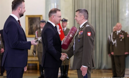 Sławomir Wojciechowski 3 maja otrzymał awans na stopień generała z rąk prezydenta RP Andrzeja Dudy.
