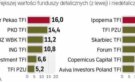 inne TFI dla instytucji, inne dla detalu