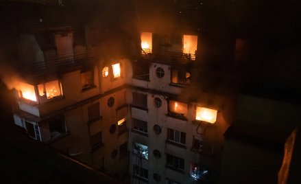 Tragiczny pożar w Paryżu. Spłonęło dziesięć osób