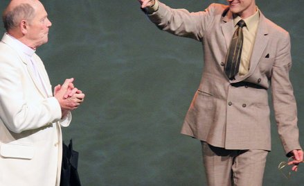 ?Feliks Szajnert i Grzegorz Łukawski w „Karnawale” w Teatrze im. Slowackiego w Krakowie