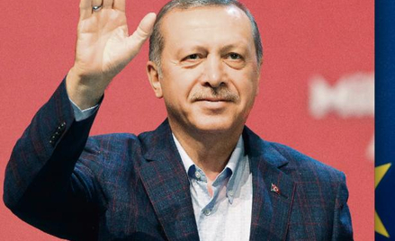 Prezydent Turcji Recep Tayyip Erdogan.