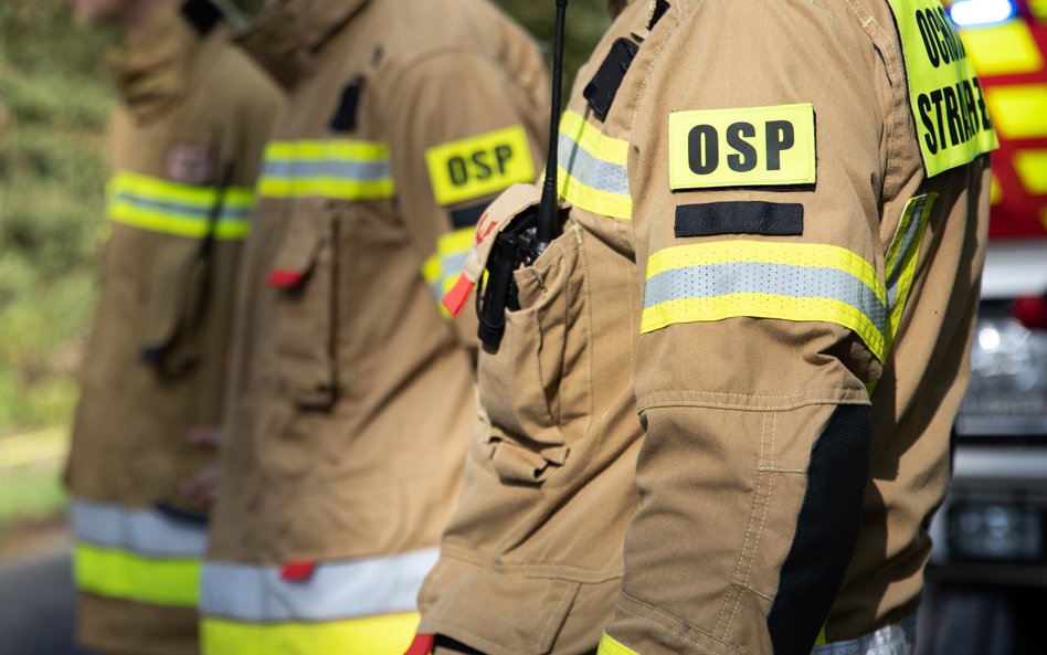 Strażacy ratownicy ochotniczych straży pożarnych za udział w akcji i działaniu ratowniczym na tereni