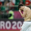 Robert Lewandowski po meczu Polska-Czechy na Euro 2012