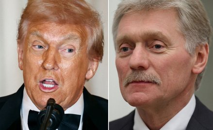 Donald Trump i Dmitrij Pieskow