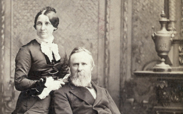 ?Lucy i Rutherford Hayesowie przez 40 lat tworzyli zgodne małżeństwo i doczekali się ośmiorga dzieci