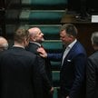 Szymon Hołownia i Marcin Gosek (PiS) w Sejmie