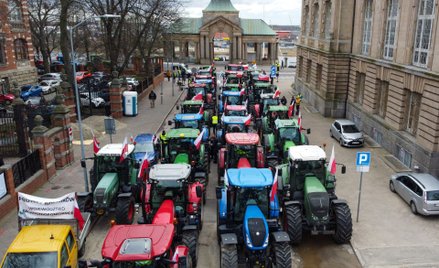 Protest rolników w Szczecinie