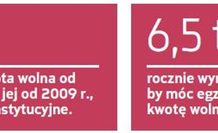 Wyższa kwota wolna raczej za kilka lat