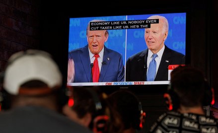 Wybory prezydenckie w USA. W Stanach Zjednoczonych odbyła się debata, w której zmierzyli się Joe Bid