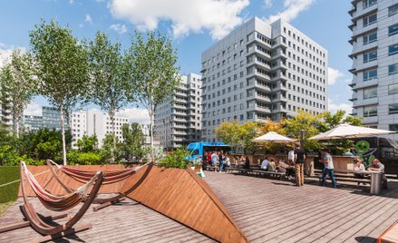 Ukraińska szkoła w biurowcu Immofinanzu