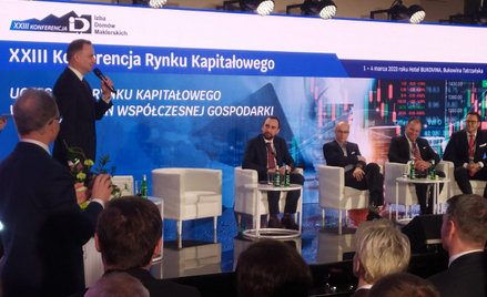 Prezydent Andrzej Duda miał okazję w Bukowinie Tatrzańskiej wysłuchać debaty o przyszłości rynku kap