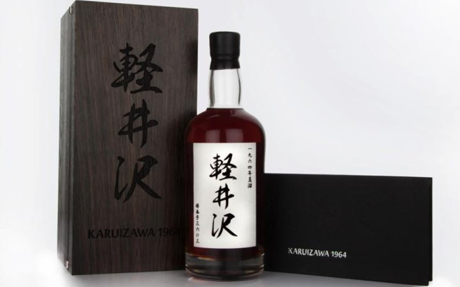 Whisky Karuizawa 1964/2012. Jest to najstarsza z dostępnych whisky z tej słynnej, ale niestety już z