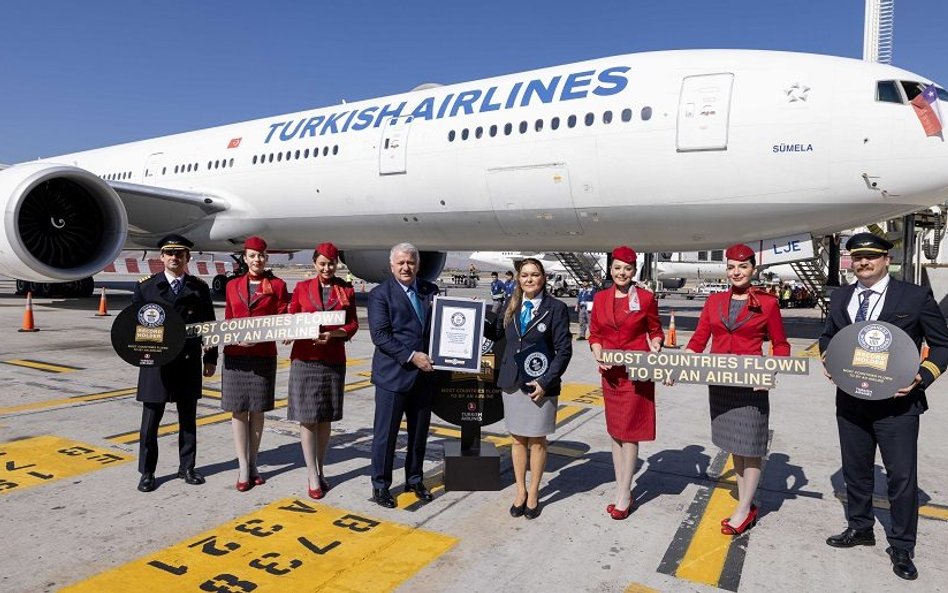 Turkish Airlines wpisany do Księgi Rekordów Guinnessa