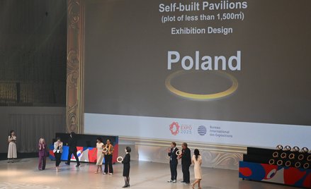 Ceremonia wręczenia nagród BIE na Expo 2025 w Osace, 12 października 2025 r.