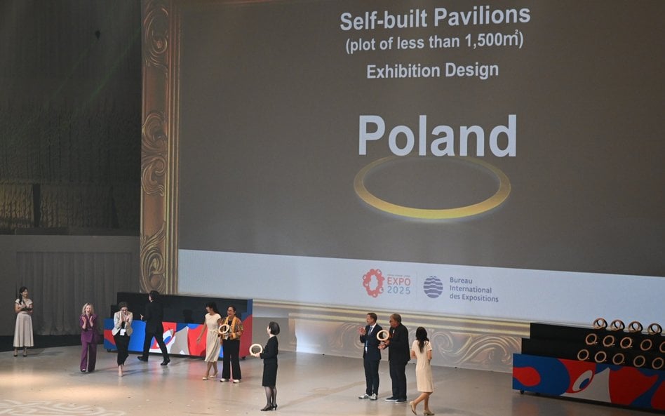 Ceremonia wręczenia nagród BIE na Expo 2025 w Osace, 12 października 2025 r.