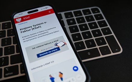 Strona logowania do Krajowego Systemu e-Faktur