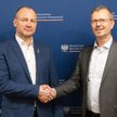 Spotkanie Jacka Bartmińskiego, wiceministra aktywów państwowych, z Robertem Czyżem - przedstawiciele